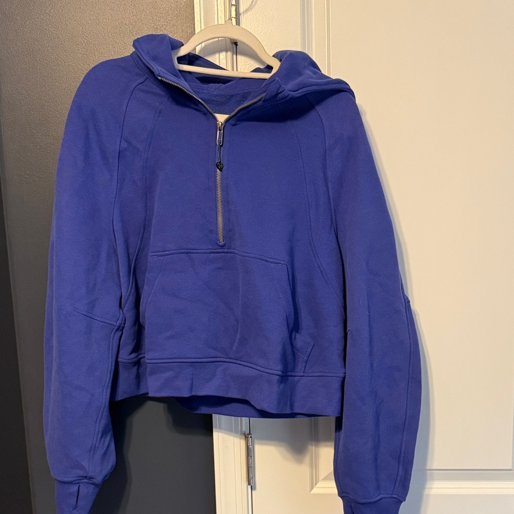 Women's Indigo Scuba Hoodie